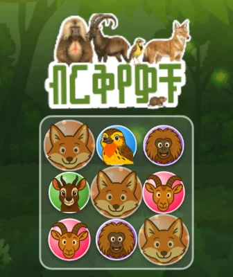 The Rare Ones cover: Ethiopian endemic animals in matching tiles