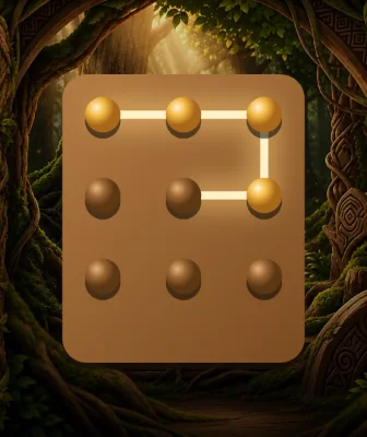Zema Patterns cover: a board of wooden pegs in a forest